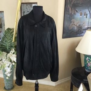 Unisex lamb skin leather jacket